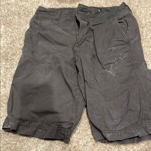 American Eagle size 26 10” inseam flat front shorts